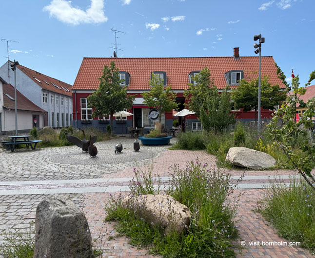 Torvet i Aakirkeby