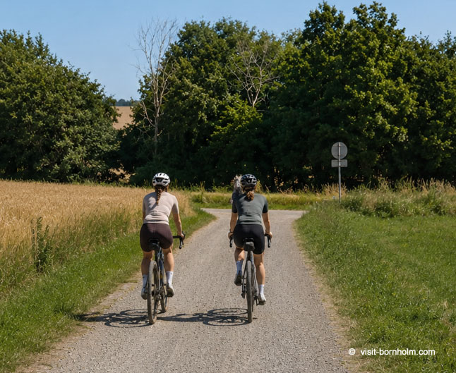 Cykelrute langs Bornholms sydkyst