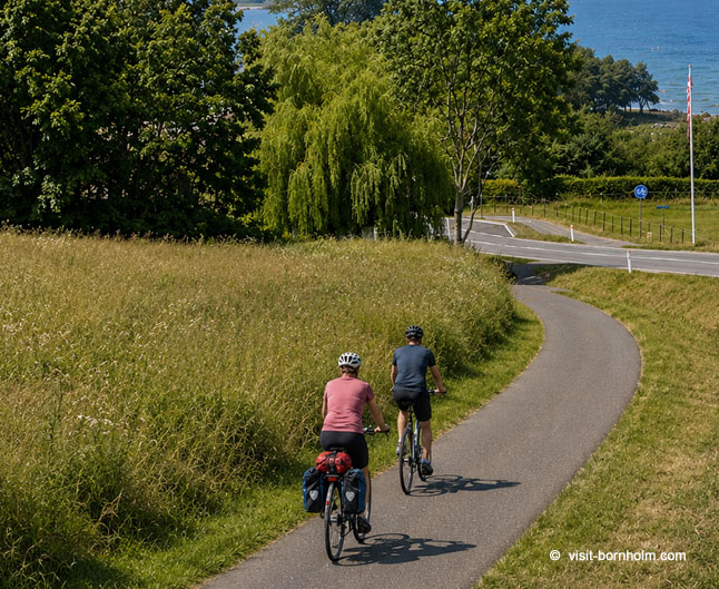 Cykelrute ved Gudhjem
