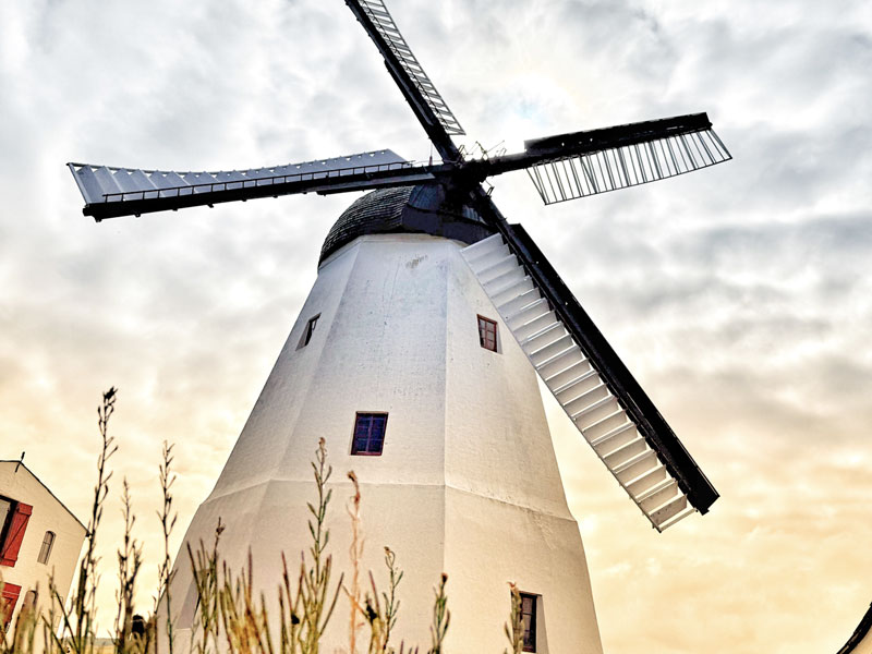 Windmühle in Årsdale
