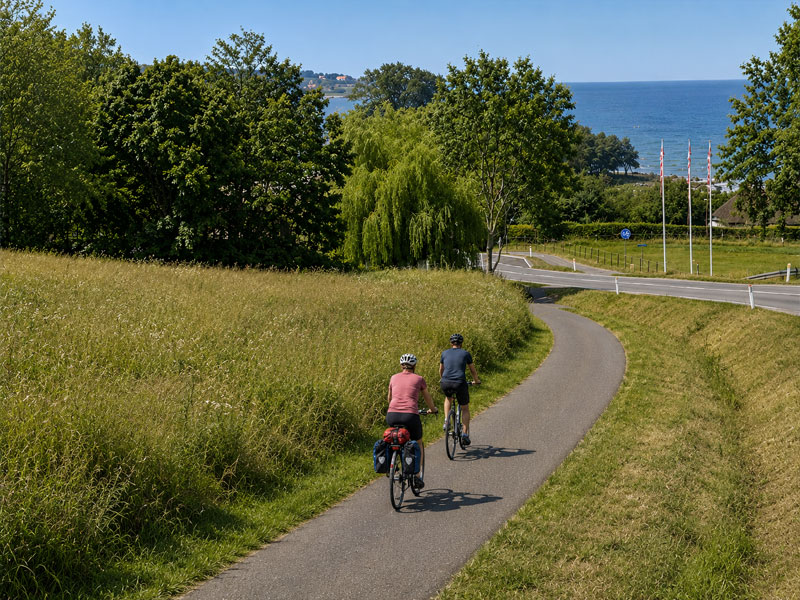 Etape 2 – cykelsti nær Gudhjem