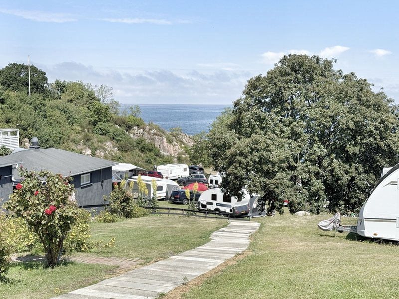 Campingi na Bornholmie