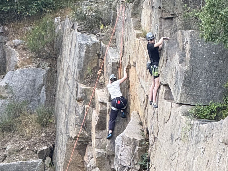 Klatring på Bornholm