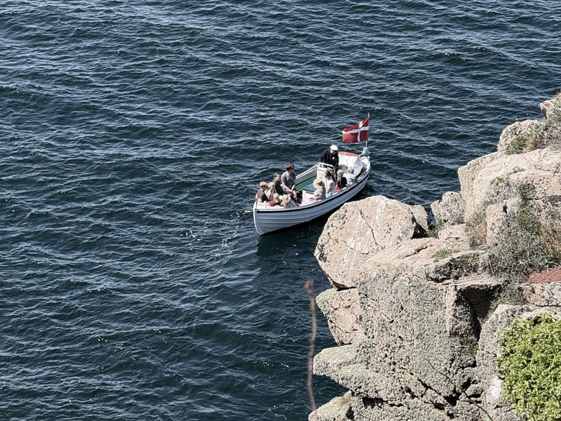 Bootsfahrt bei Hammeren