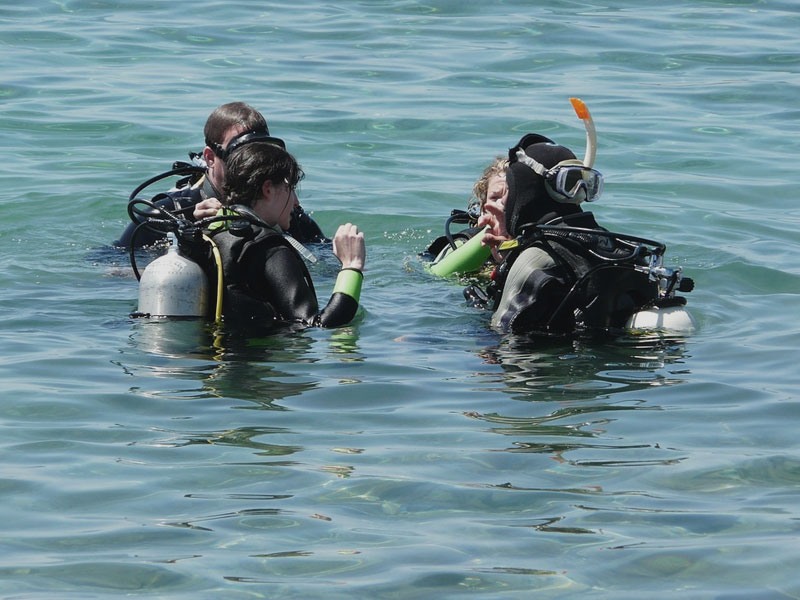 Dykning på Bornholm