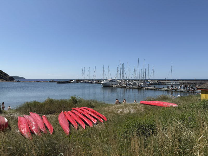 Kajaksejlads på Bornholm
