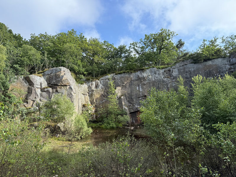 Mindre stenbrud på Bornholm