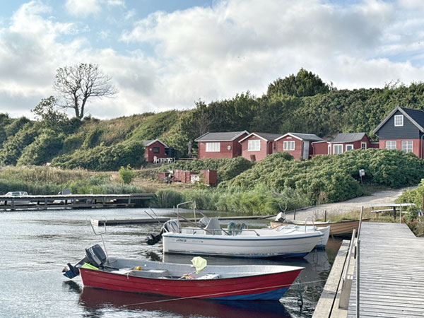 Boderne – havn med fiskehytter