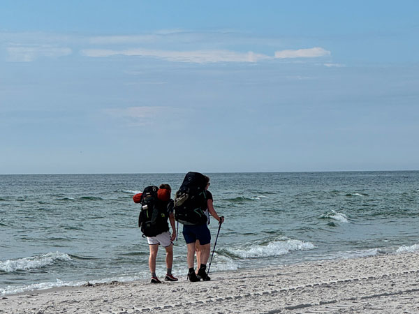 Dueodde Beach – hvidt sand på etape 6