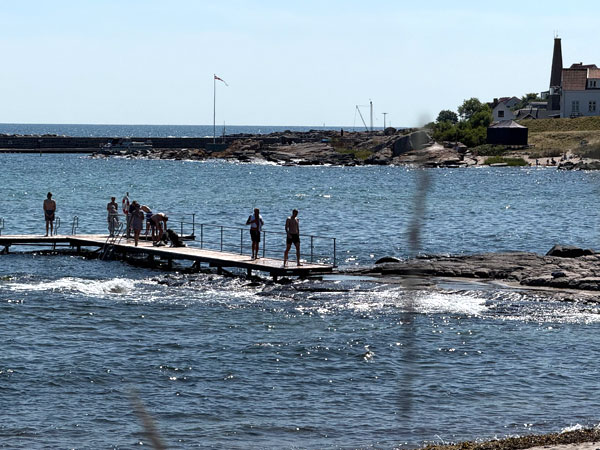 Sandvig – strand og havn