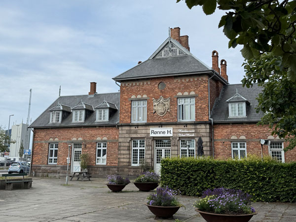 Rønne H – den gamle jernbanestation
