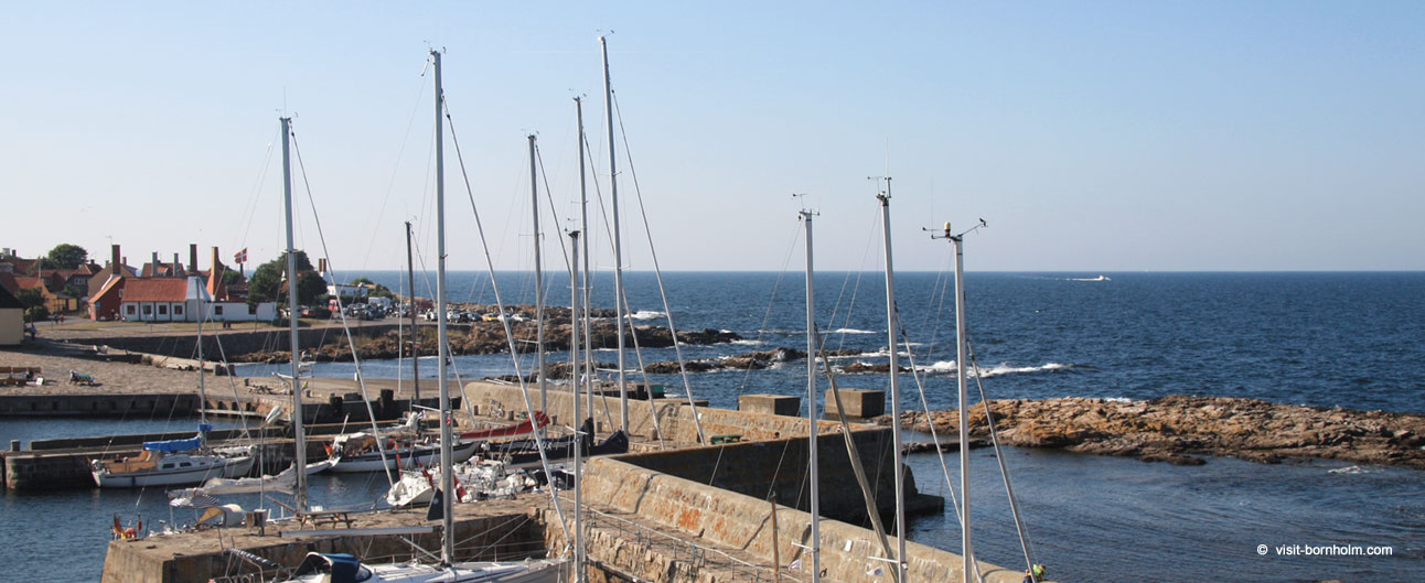 Havnen i Gudhjem (Gudhjem Havn)