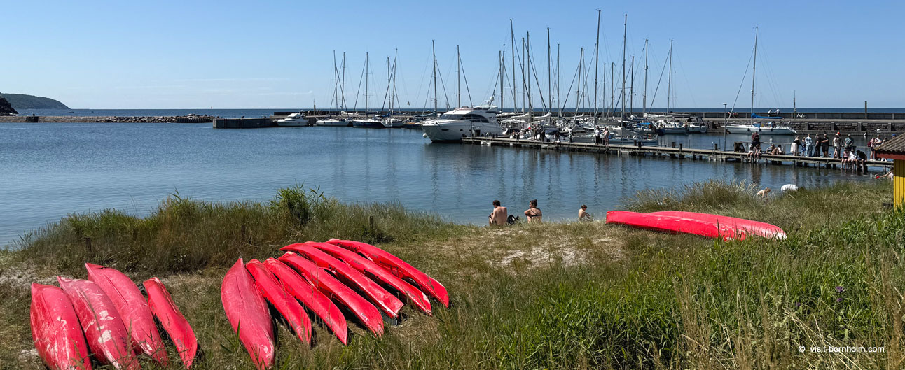 Kajakroning på Bornholm