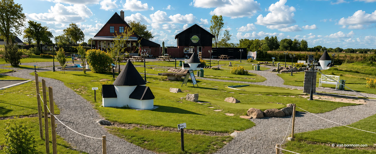 Mini golf on Bornholm