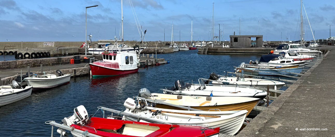 Ports on Bornholm