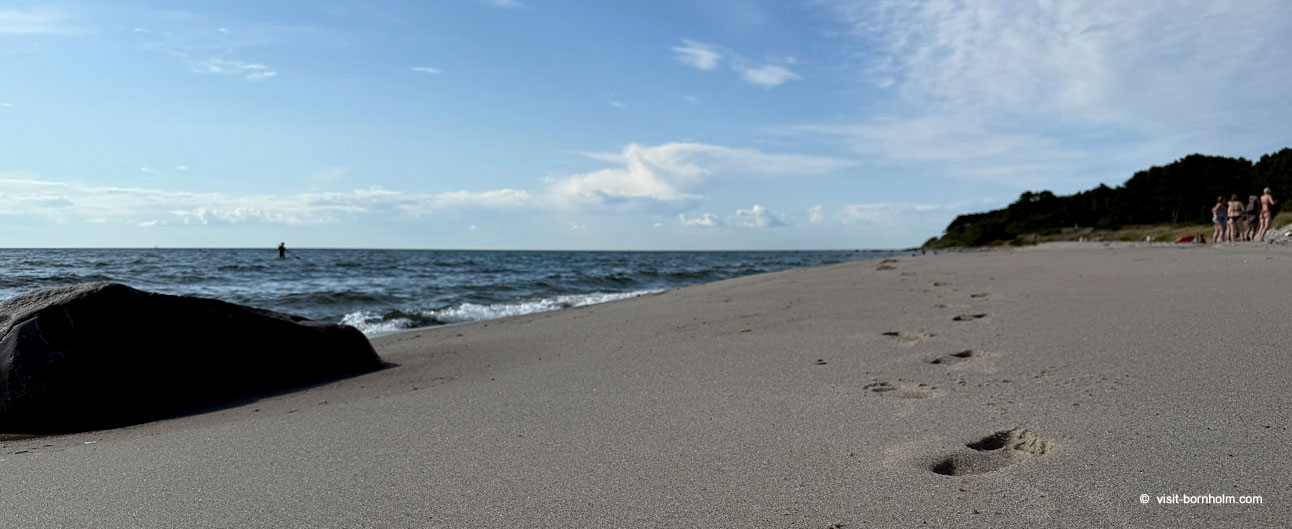 Sandkås – kleiner Strand