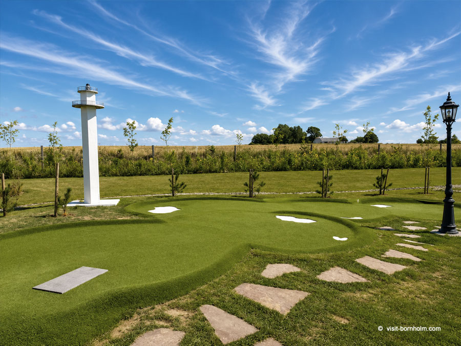 Mini golf on Bornholm – family fun