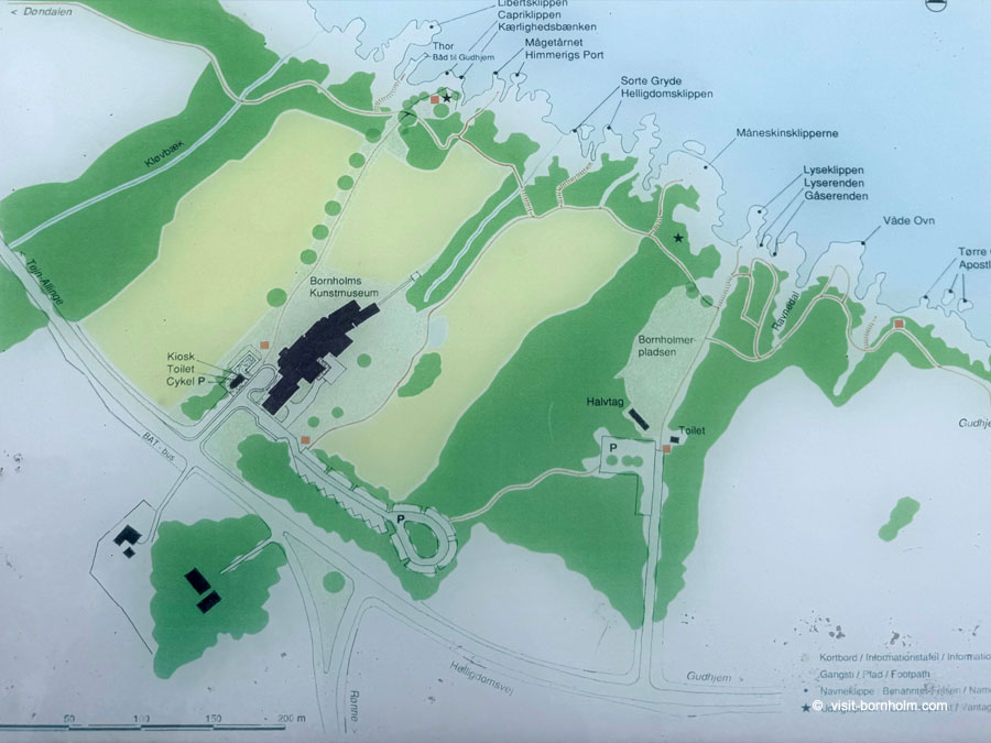 Helligdomsklipperne map