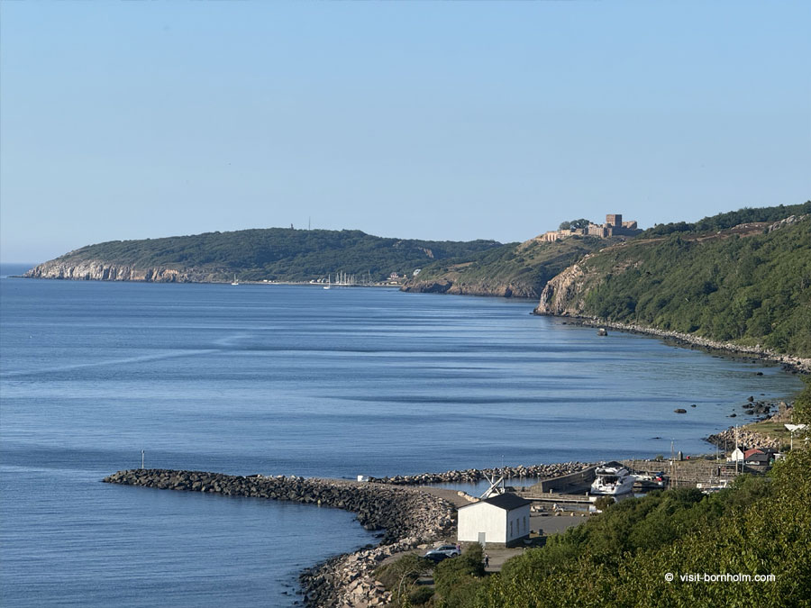 Panorama over Vang på Bornholm