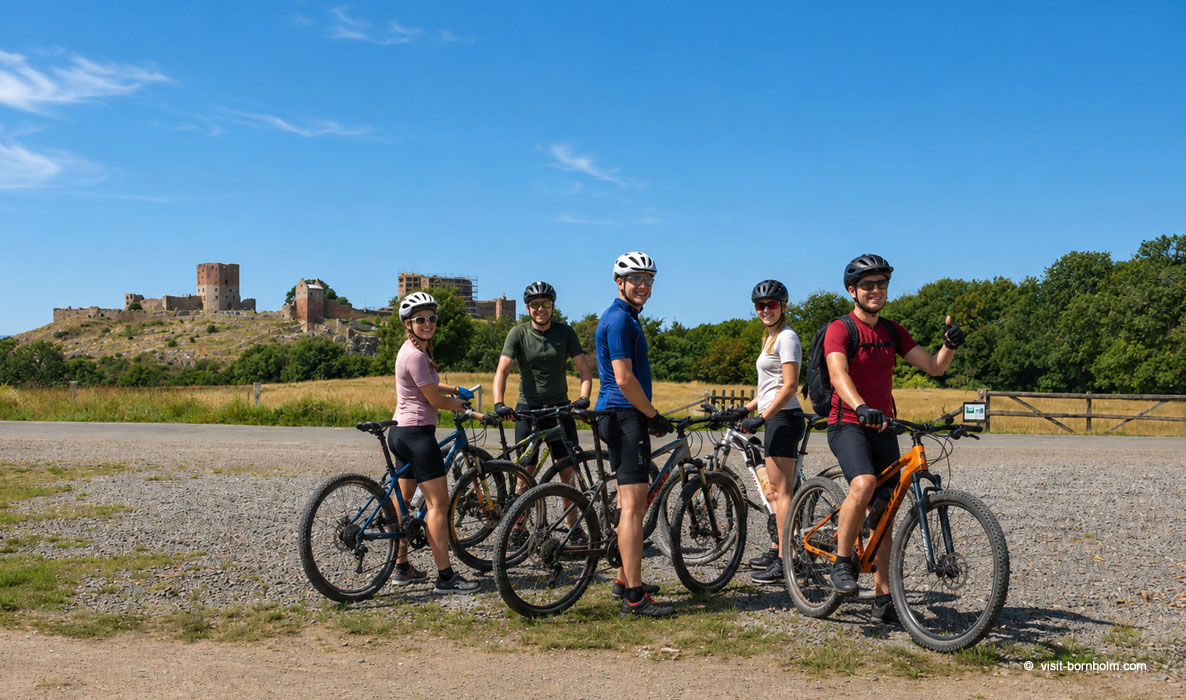 Cykelrute ved klipperne – nordlige Bornholm