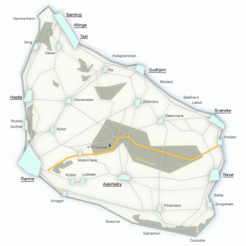 Cykelrute 22 Bornholm – Almindingen, Paradisbakkerne og Årsdale