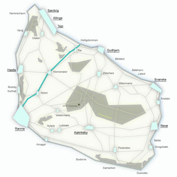 Cykelrute 23 Bornholm – Nyker, Spellinge Mose og Helligdomsklipperne