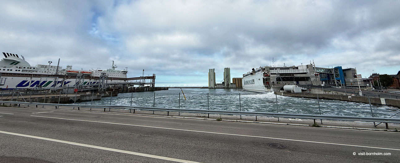 Promy i transport na Bornholmie