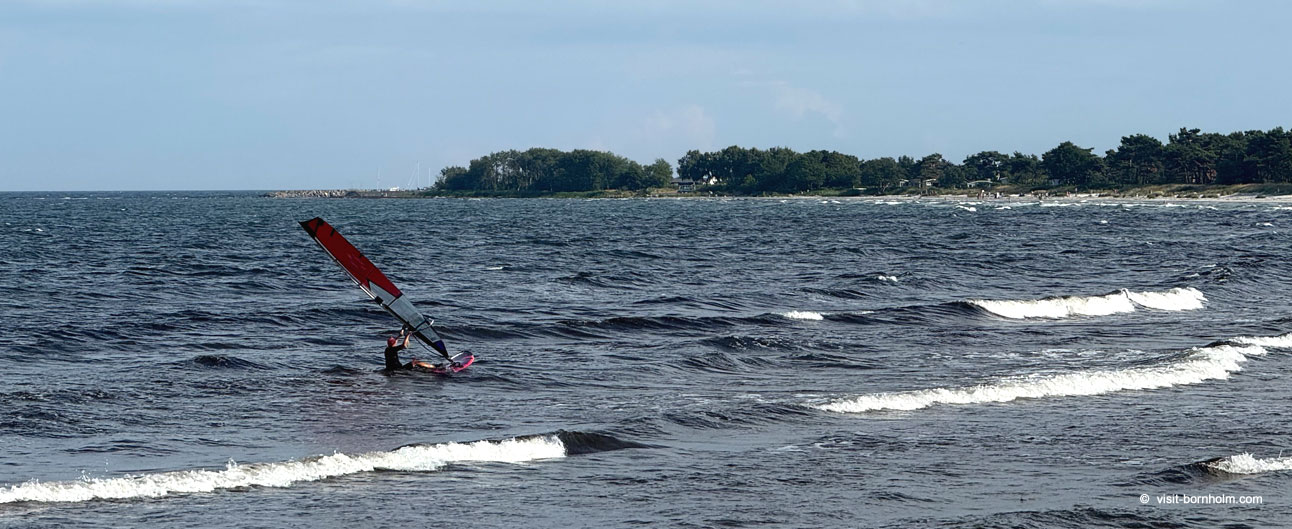 Windsurfing og kitesurfing på Bornholm